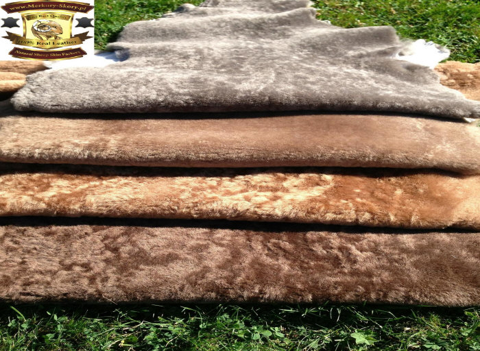 conceria pelle di pecora naturale tappeto fabbricante all'ingrosso Polonia